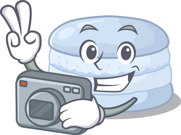 酷摄影师蓝莓马卡龙人物图片下载