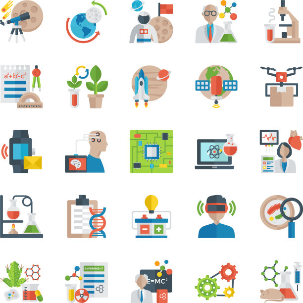 科技图标包图片下载