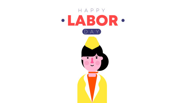 国际劳动节快乐背景插图。图片下载
