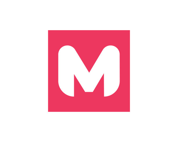 字母M线标志设计。线性创意最小单色字母符号。通用优雅的矢量标识设计。高端商业标识。图形字母符号为企业的业务标识图片下载