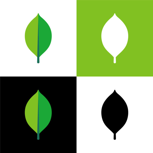 绿叶套装设计图片下载