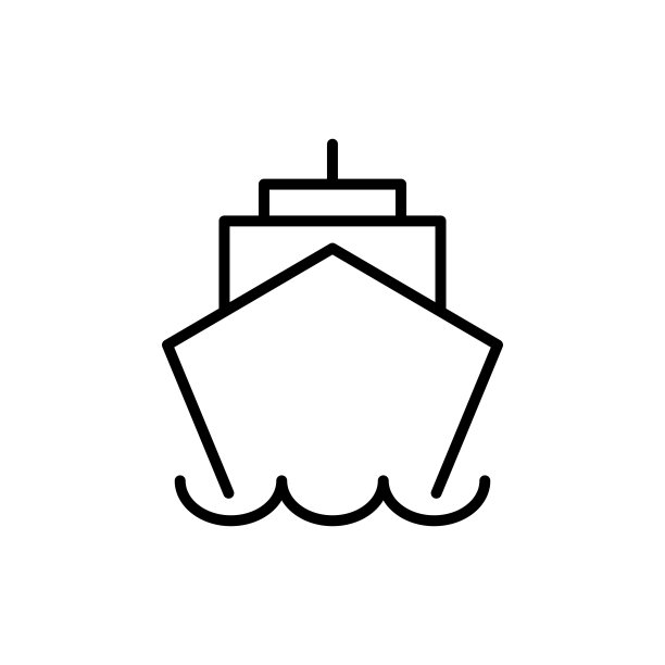 船行图标。海运大纲图片下载