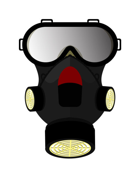 保护呼吸的安全口罩图片下载