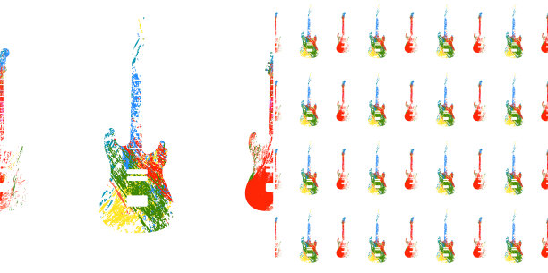无缝模式原声音乐摇滚吉他图片下载