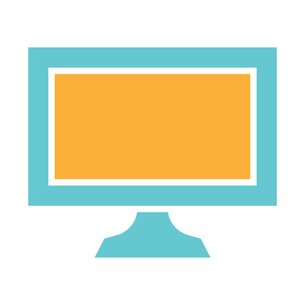 监控图标设计矢量插图图片下载