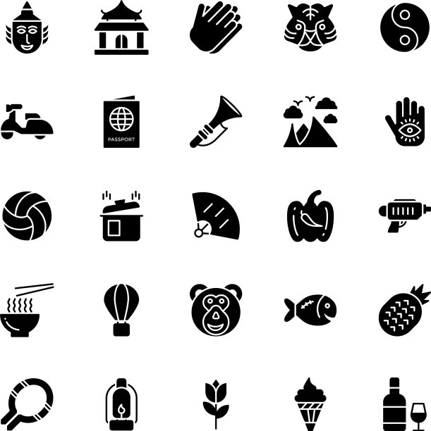 泰国图标设置图片下载