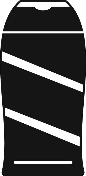 桑拿洗发图标简约风格图片下载