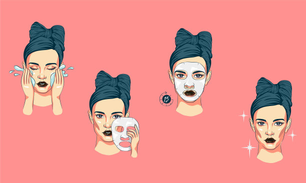 女人注意脸部步骤如何使用图片下载