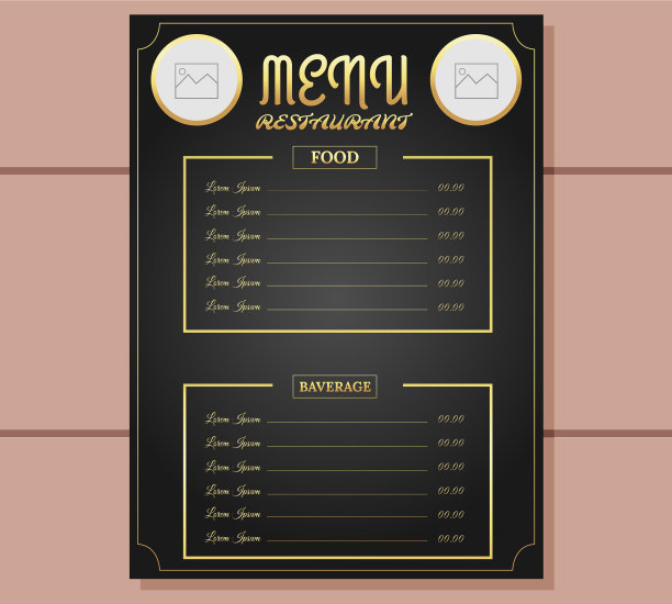 食品菜单图片下载