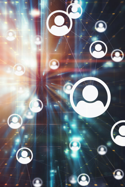 社会网络和联系概念图片下载