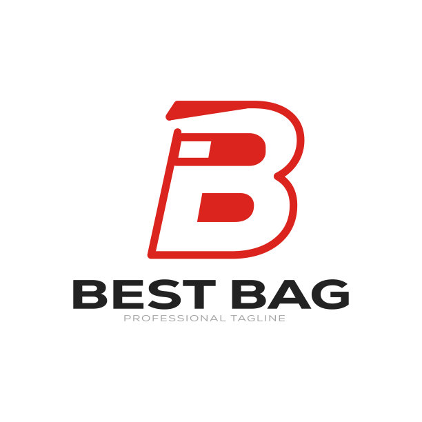 B字母标志设计图片下载