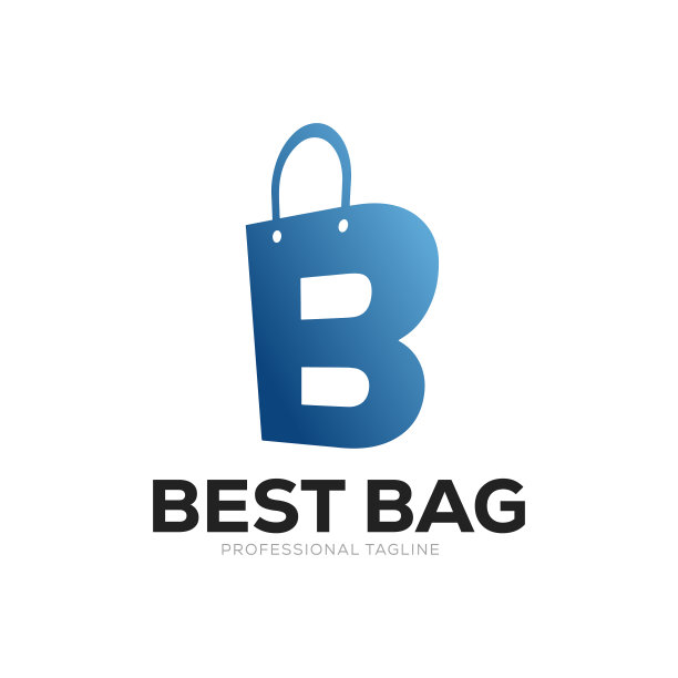 B字母标志设计图片下载