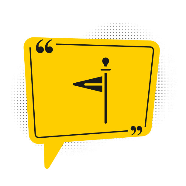 黑色中世纪旗帜图标孤立在白色图片下载