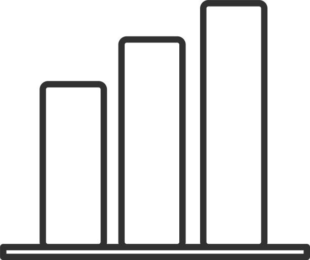数据分析图表报告增长箭头图片下载