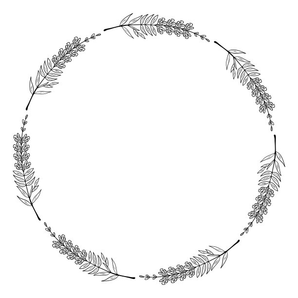 金鱼草框架边框设置图片下载