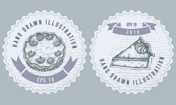 单色标签设计用的图片下载