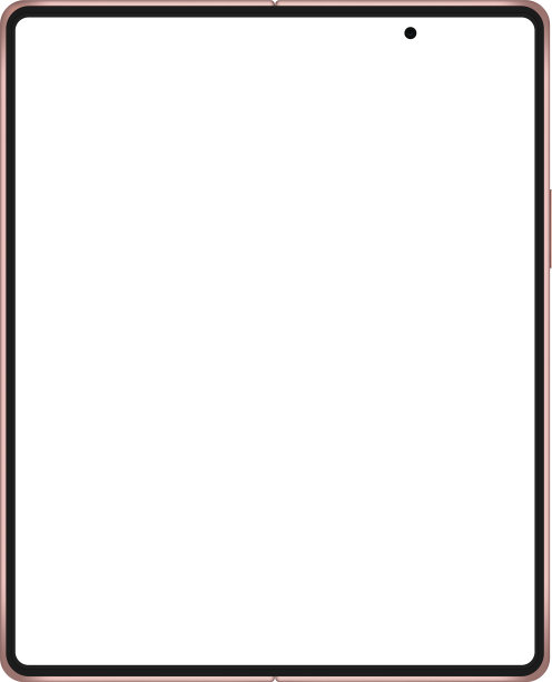 现代智能手机模型与空白屏幕图片下载