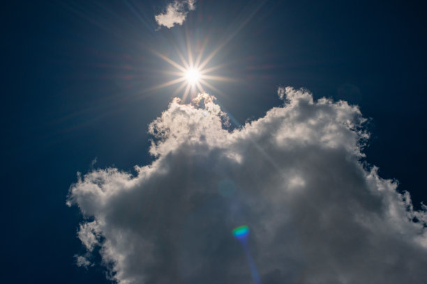 戏剧性多云的夏季天空图片下载