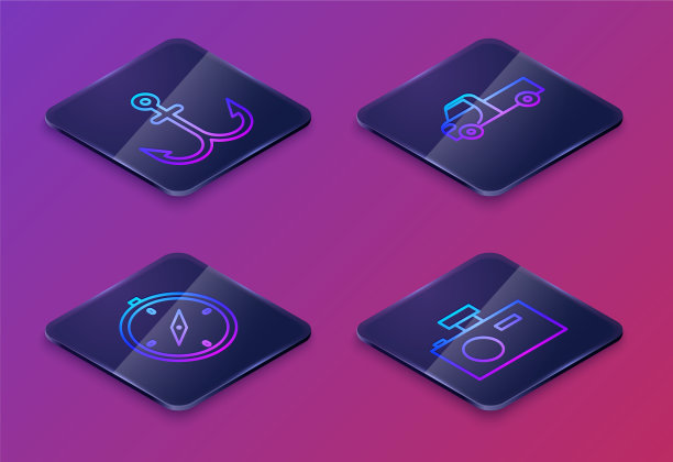 设置等距线锚罗经皮卡图片下载