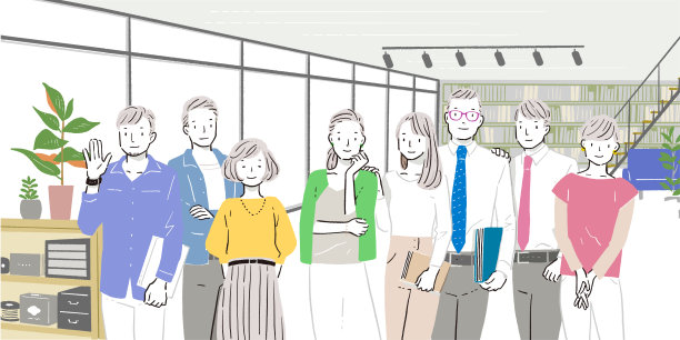 时尚的办公空间图片下载