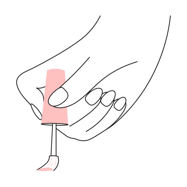 修剪整齐的指甲概念图片下载