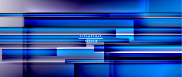 动态线条上的流体颜色梯度流行图片下载