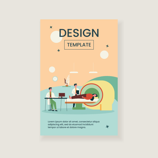 医生用核磁共振扫描仪检查病人的大脑图片下载