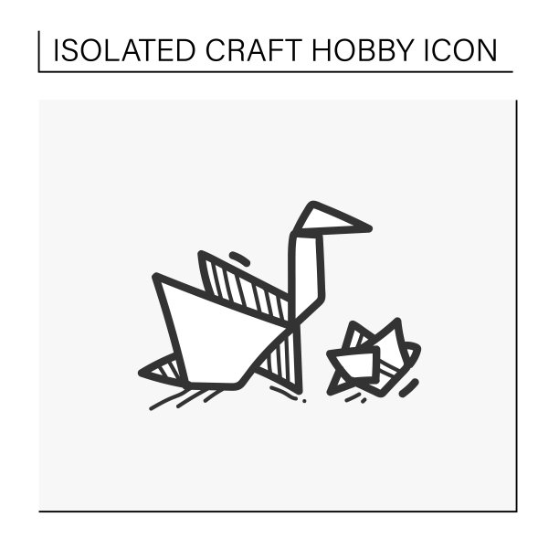 折纸手绘图标图片下载