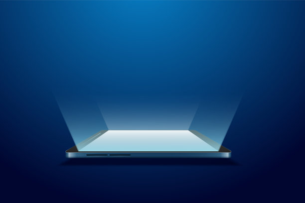 智能手机手机屏幕与科技手机显示灯光图片下载