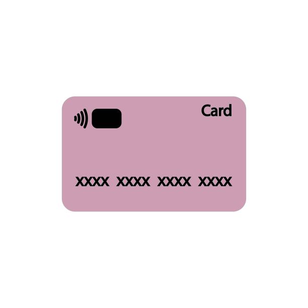 信用卡图标或标志的颜色线风格。高质量的标识和符号孤立在白色背景上。插图轮廓象形图，用于网页设计和移动应用程序开发。向量EPS 10图片下载