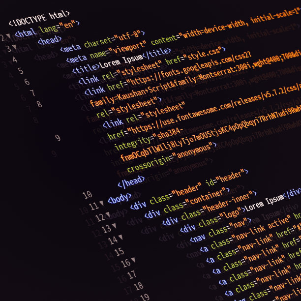 Web HTML编码网站背景图片下载