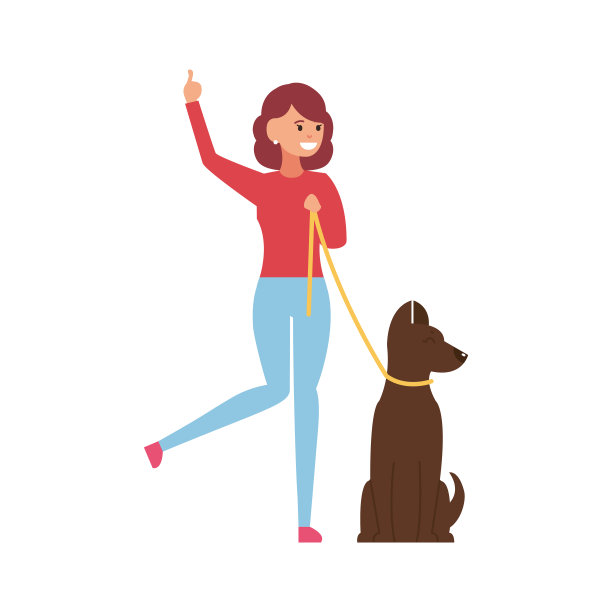 专业遛狗图片下载