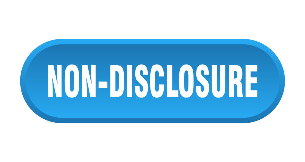 不披露按钮圆形标志上的白色图片下载