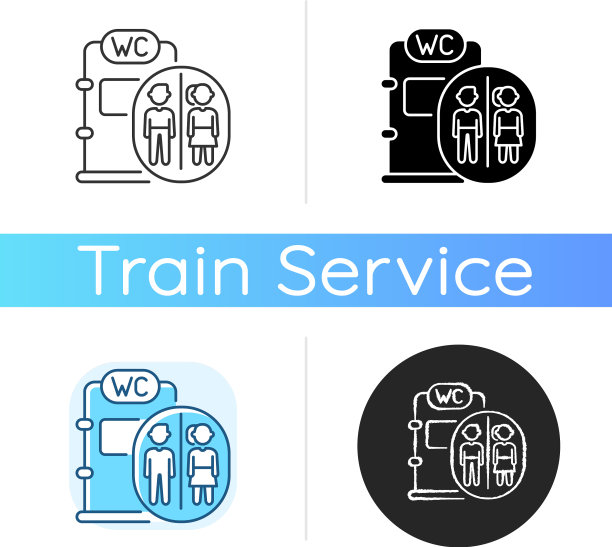 火车上的厕所图标图片下载
