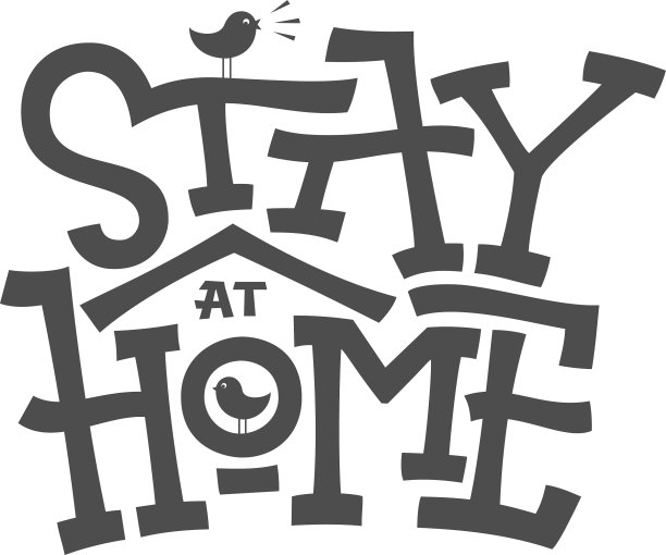 留在家里的字母与鸟屋在白色图片下载