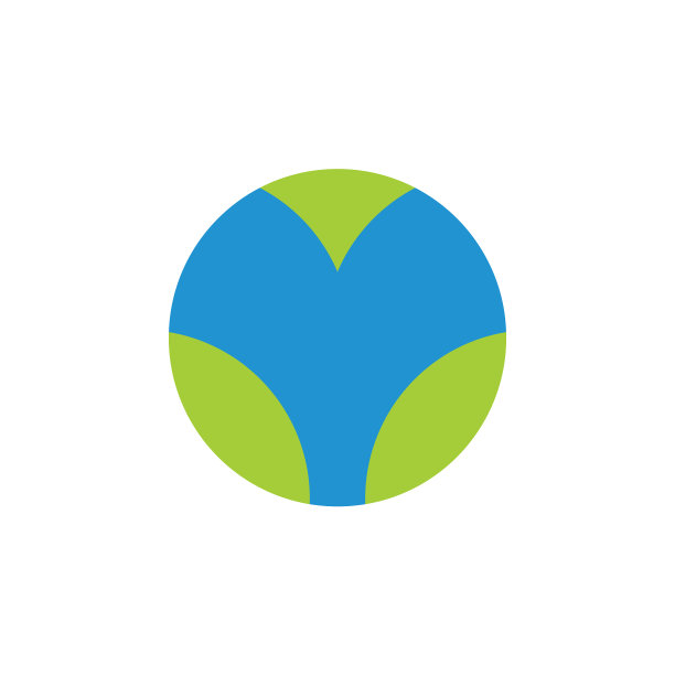 抽象字母Y地球商业logo图片下载