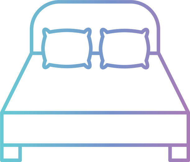 家床渐变风格图标设计图片下载