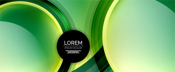 圆圈和气泡抽象背景流体图片下载