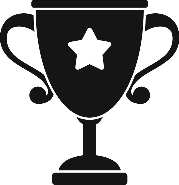 金杯声誉图标简约风格图片下载