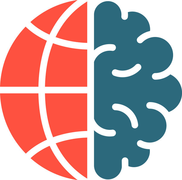 脑与土彩色图标世界脑日图片下载