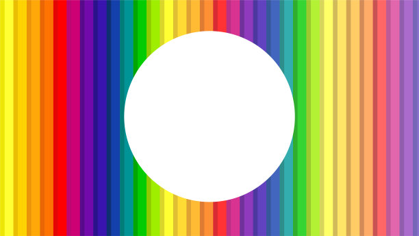 矢量插图。为你的文本留出空间的彩色铅笔。彩色铅笔，调色板。图片下载