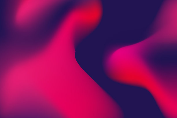 抽象的红色光在深蓝色背景上的踪迹图片下载