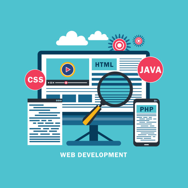 Web开发，编程概念图片下载