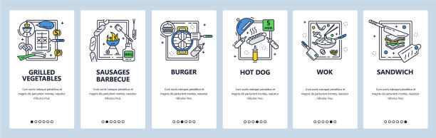 虚拟烹饪食品类移动应用程序图片下载