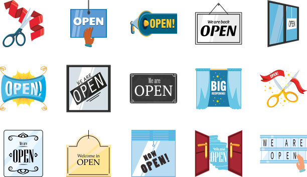 我们是打开详细的样式集图标图片下载