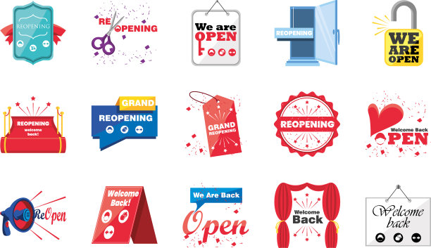 重新打开详细样式集图标图片下载