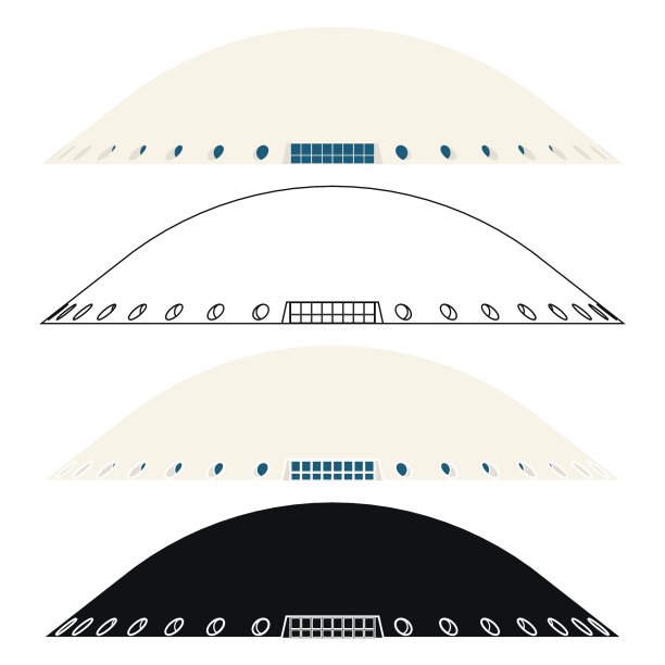 巴西圣保罗的奥卡建筑图片下载