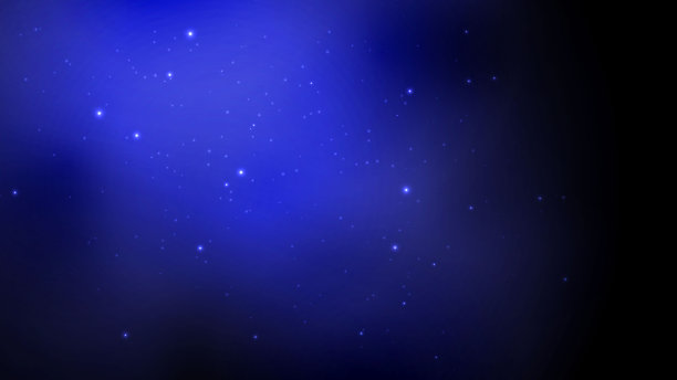 星空矢量抽象背景。闪亮的深蓝色太空星尘墙纸。图片下载