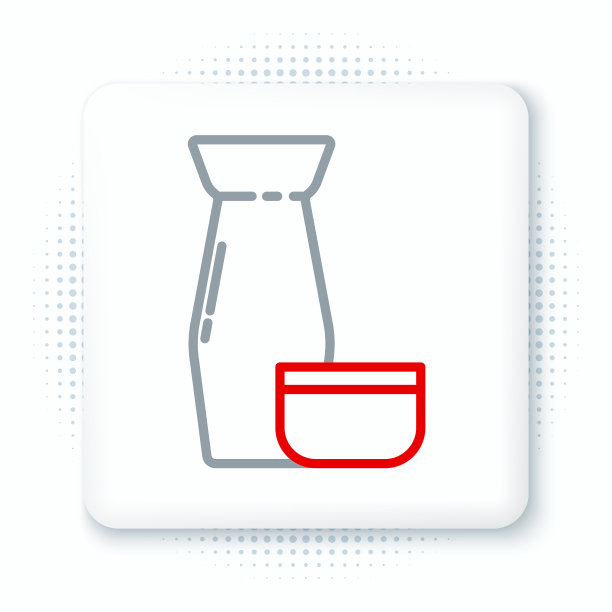 行日本传统茶道图标图片下载
