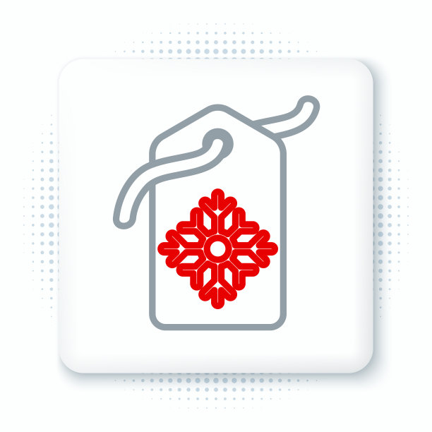 线价格标签与铭文销售图标图片下载